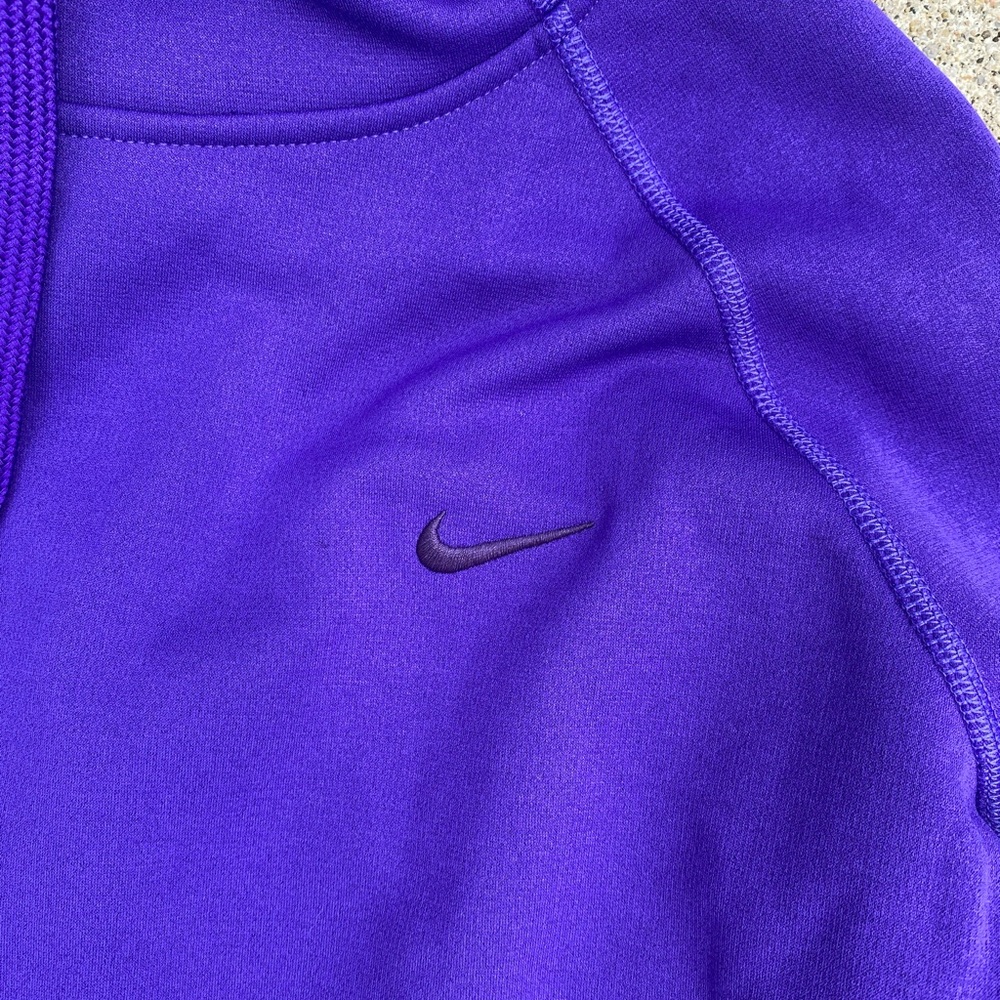 Purple NIKE Activewear Hoody - MEDIUM